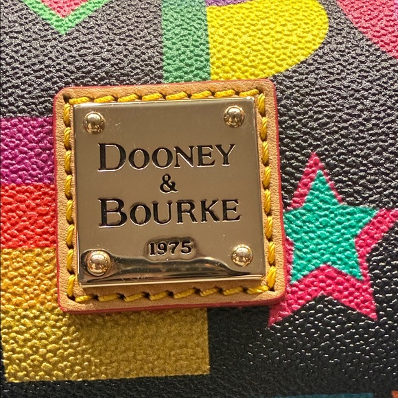 Dooney & Bourke Multicolor Graphic Shoulder Bag - Picture 2 of 15